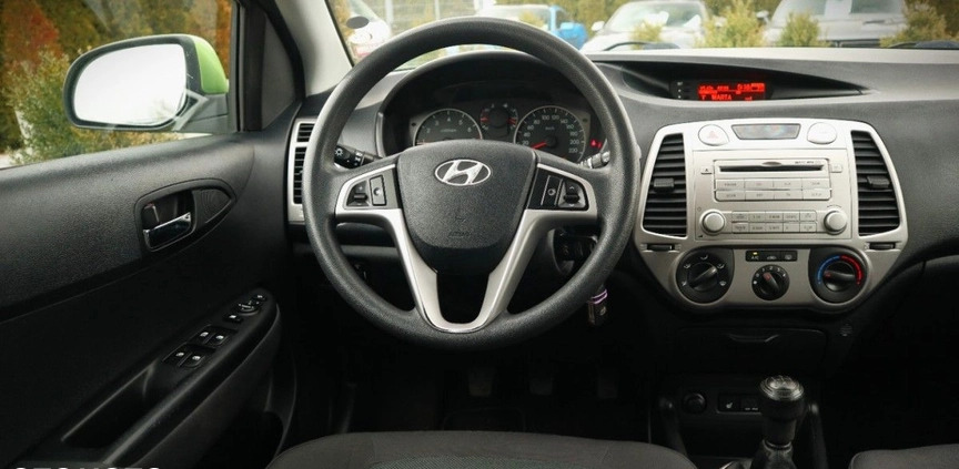 Hyundai i20 cena 16900 przebieg: 188000, rok produkcji 2010 z Słupca małe 407